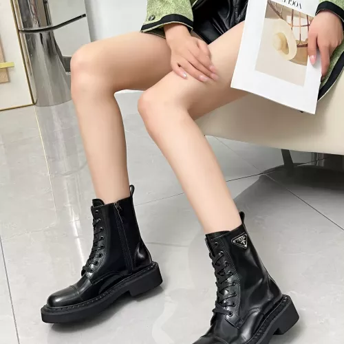 Replica Prada Boots For Women #1368744 $115.00 USD for Wholesale