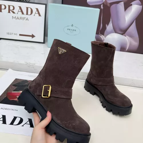 Prada Boots For Women #1368748 $115.00 USD, Wholesale Replica Prada Boots