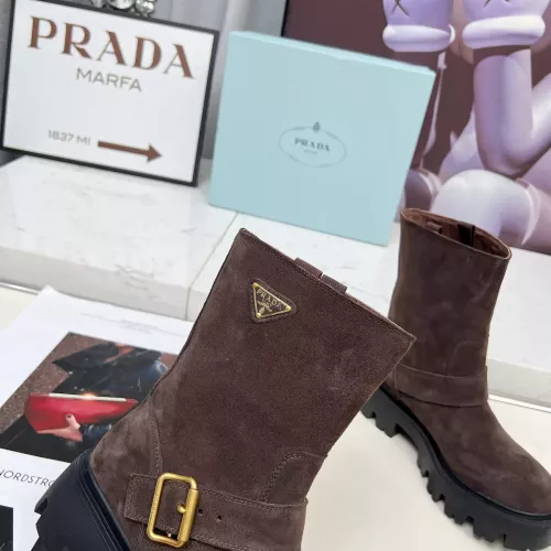 Replica Prada Boots For Women #1368748 $115.00 USD for Wholesale