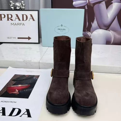 Replica Prada Boots For Women #1368748 $115.00 USD for Wholesale