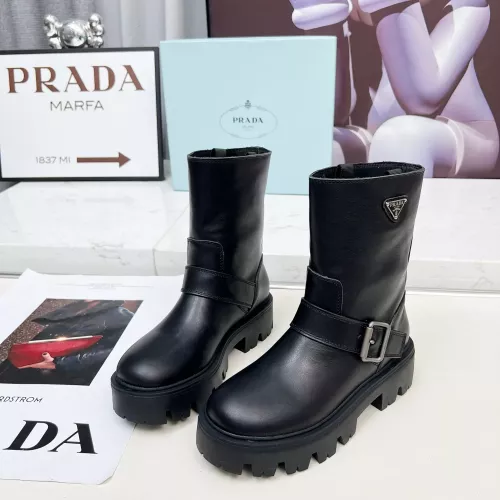 Replica Prada Boots For Women #1368750 $115.00 USD for Wholesale