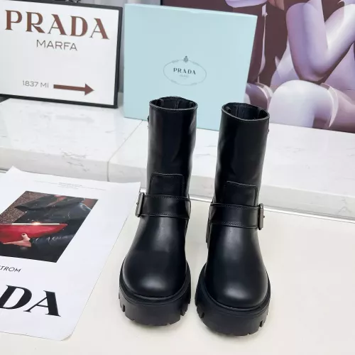 Replica Prada Boots For Women #1368750 $115.00 USD for Wholesale