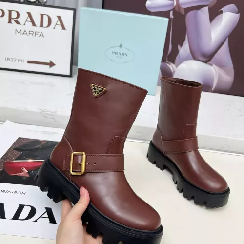 Prada Boots For Women #1368751 $115.00 USD, Wholesale Replica Prada Boots
