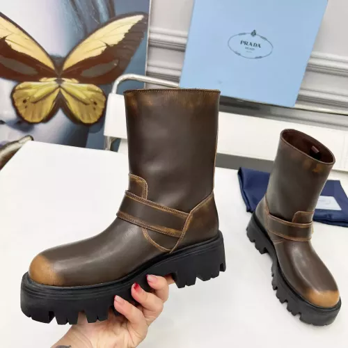 Replica Prada Boots For Women #1368752 $115.00 USD for Wholesale