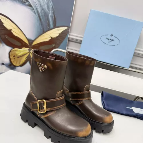 Replica Prada Boots For Women #1368752 $115.00 USD for Wholesale