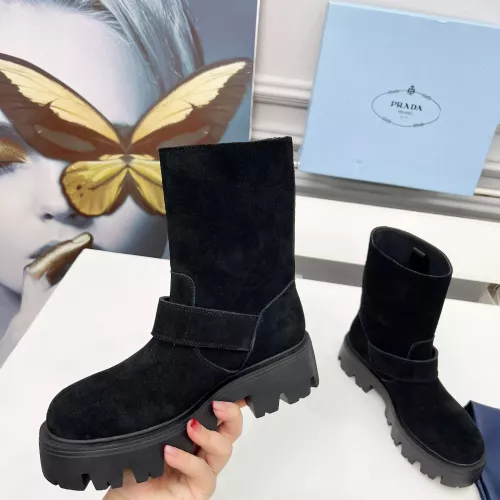 Replica Prada Boots For Women #1368754 $115.00 USD for Wholesale