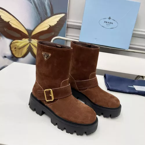 Prada Boots For Women #1368755 $115.00 USD, Wholesale Replica Prada Boots