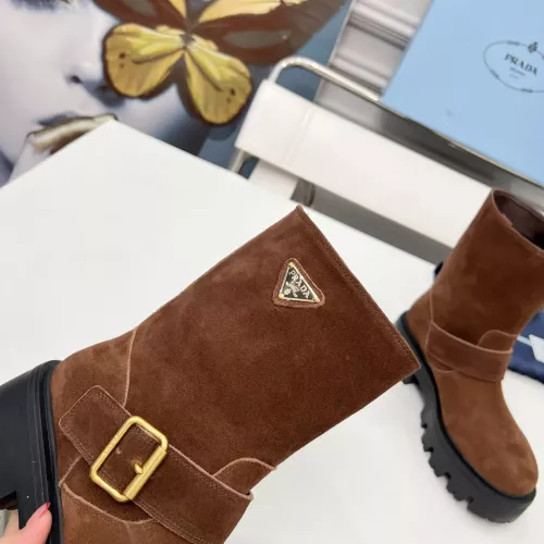 Replica Prada Boots For Women #1368755 $115.00 USD for Wholesale