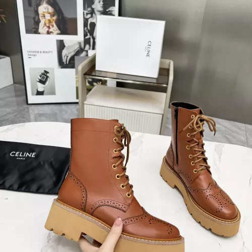 Replica Celine Boots For Women #1368758 $112.00 USD for Wholesale