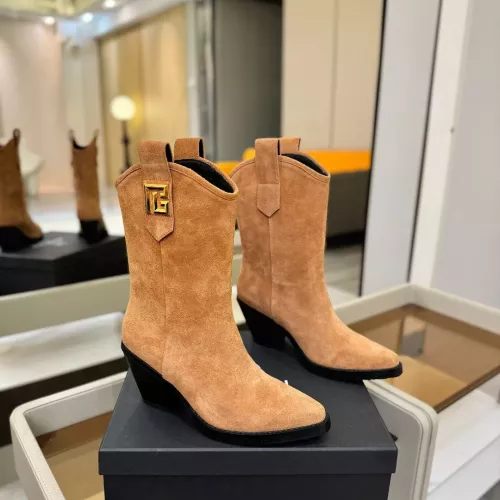 Replica Balmain Boots For Women #1368764 $192.00 USD for Wholesale