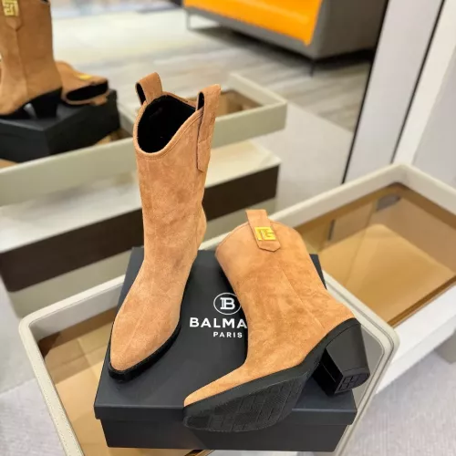 Replica Balmain Boots For Women #1368764 $192.00 USD for Wholesale