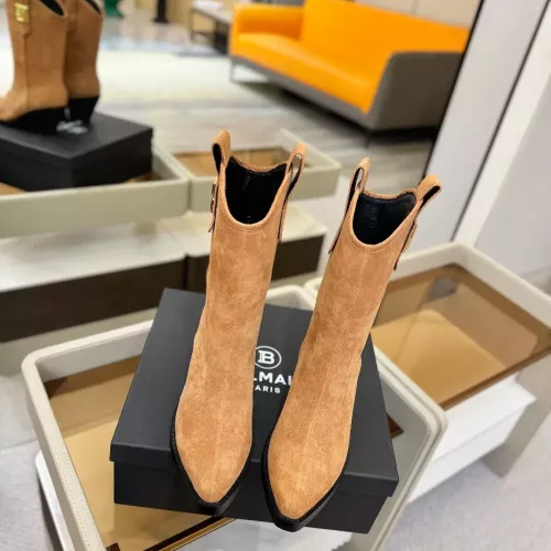 Replica Balmain Boots For Women #1368764 $192.00 USD for Wholesale
