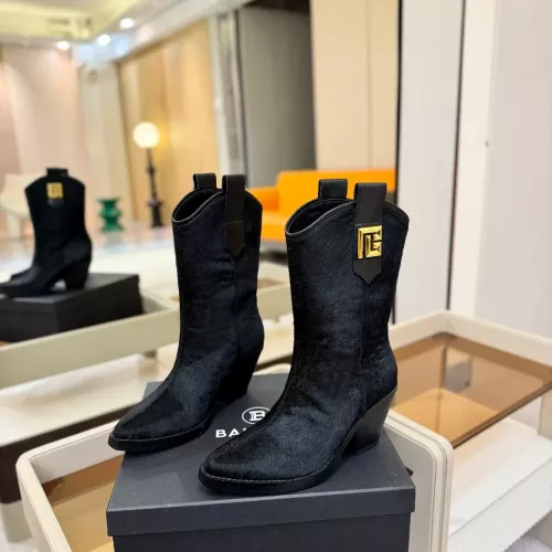 Replica Balmain Boots For Women #1368766 $192.00 USD for Wholesale