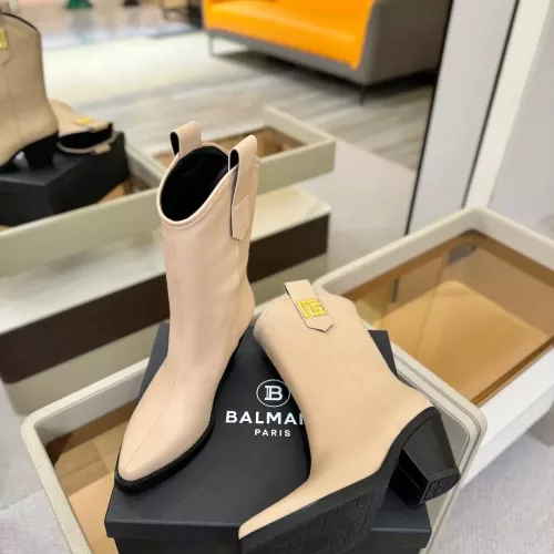 Replica Balmain Boots For Women #1368767 $192.00 USD for Wholesale
