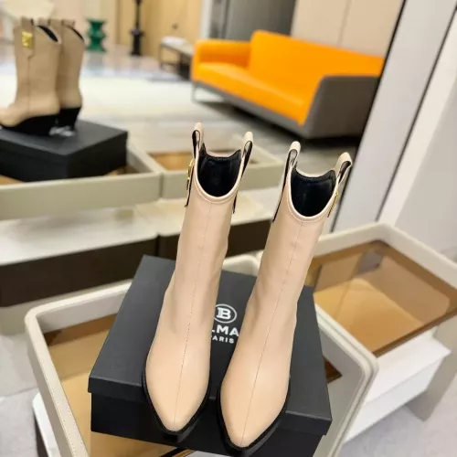 Replica Balmain Boots For Women #1368767 $192.00 USD for Wholesale