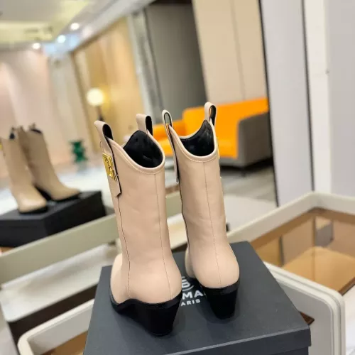 Replica Balmain Boots For Women #1368767 $192.00 USD for Wholesale