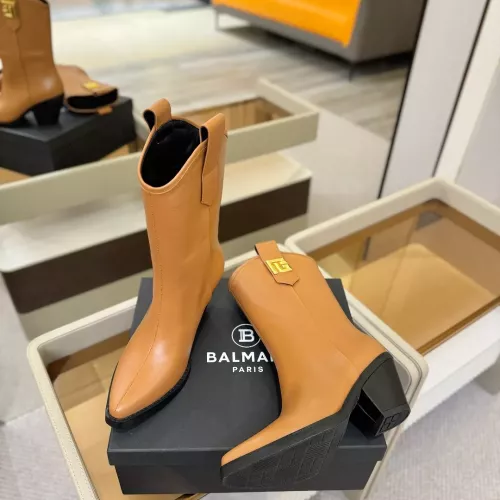 Replica Balmain Boots For Women #1368768 $192.00 USD for Wholesale
