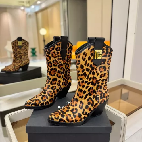 Replica Balmain Boots For Women #1368770 $192.00 USD for Wholesale