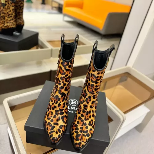 Replica Balmain Boots For Women #1368770 $192.00 USD for Wholesale