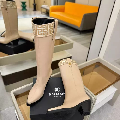 Replica Balmain Boots For Women #1368771 $232.00 USD for Wholesale