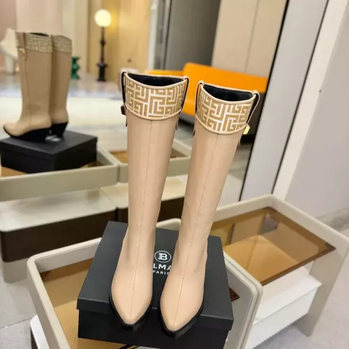 Replica Balmain Boots For Women #1368771 $232.00 USD for Wholesale