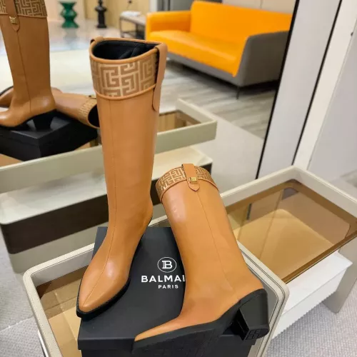 Replica Balmain Boots For Women #1368772 $232.00 USD for Wholesale