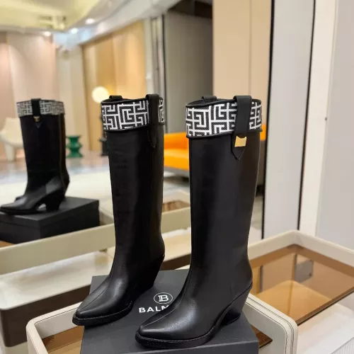 Replica Balmain Boots For Women #1368773 $232.00 USD for Wholesale