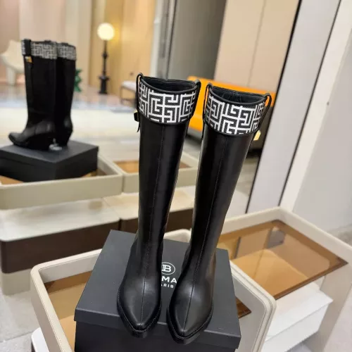 Replica Balmain Boots For Women #1368773 $232.00 USD for Wholesale
