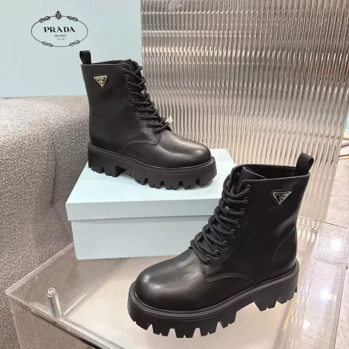 Replica Prada Boots For Women #1368780 $122.00 USD for Wholesale
