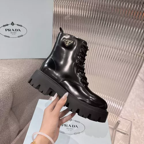 Replica Prada Boots For Women #1368781 $122.00 USD for Wholesale
