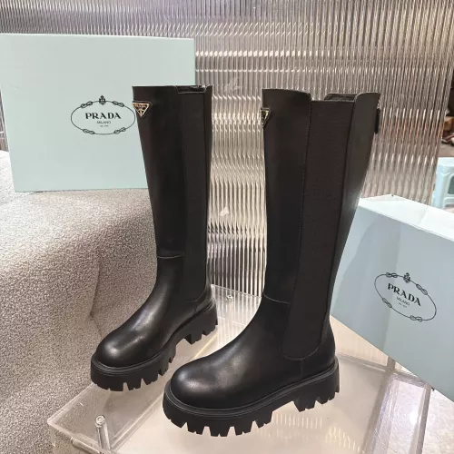 Replica Prada Boots For Women #1368782 $158.00 USD for Wholesale