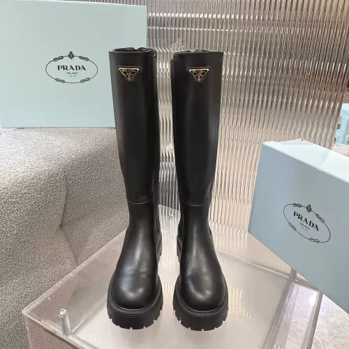 Replica Prada Boots For Women #1368782 $158.00 USD for Wholesale
