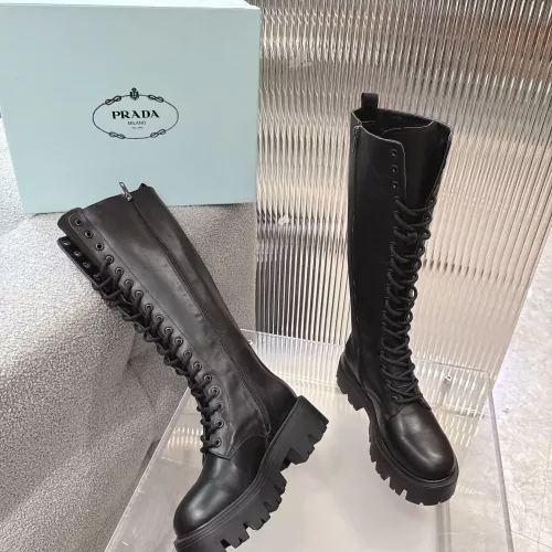 Replica Prada Boots For Women #1368784 $158.00 USD for Wholesale