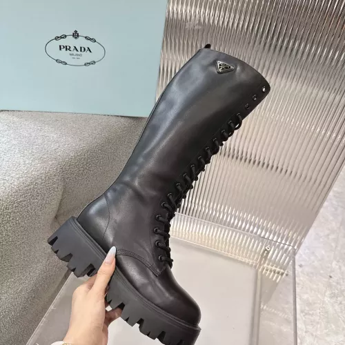 Replica Prada Boots For Women #1368784 $158.00 USD for Wholesale