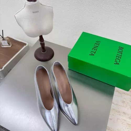 Replica Bottega Veneta BV High-heeled Shoes For Women #1368838 $128.00 USD for Wholesale