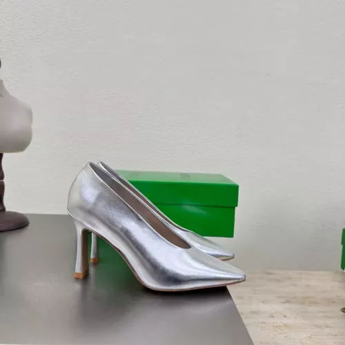 Replica Bottega Veneta BV High-heeled Shoes For Women #1368838 $128.00 USD for Wholesale
