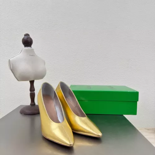 Replica Bottega Veneta BV High-heeled Shoes For Women #1368839 $128.00 USD for Wholesale