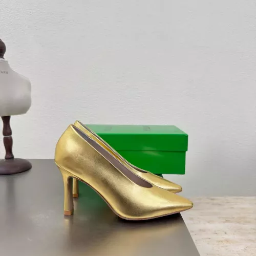 Replica Bottega Veneta BV High-heeled Shoes For Women #1368839 $128.00 USD for Wholesale
