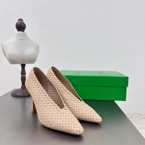 Replica Bottega Veneta BV High-heeled Shoes For Women #1368845 $132.00 USD for Wholesale