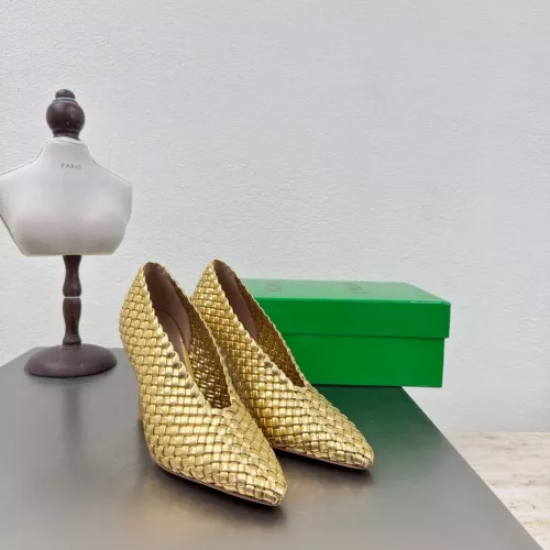 Replica Bottega Veneta BV High-heeled Shoes For Women #1368846 $132.00 USD for Wholesale