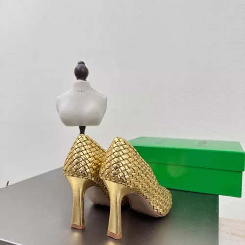 Replica Bottega Veneta BV High-heeled Shoes For Women #1368846 $132.00 USD for Wholesale