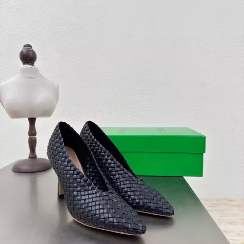 Replica Bottega Veneta BV High-heeled Shoes For Women #1368847 $132.00 USD for Wholesale