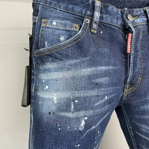 Replica Dsquared Jeans For Men #1368883 $60.00 USD for Wholesale