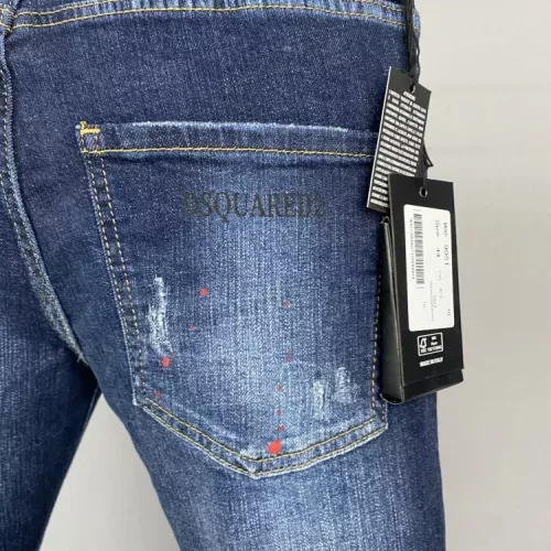 Replica Dsquared Jeans For Men #1368883 $60.00 USD for Wholesale