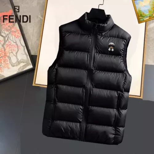 Fendi Jackets Sleeveless For Men #1368897 $56.00 USD, Wholesale Replica Fendi Jackets