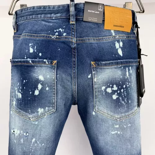 Replica Dsquared Jeans For Men #1368905 $60.00 USD for Wholesale