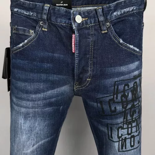 Replica Dsquared Jeans For Men #1368908 $60.00 USD for Wholesale