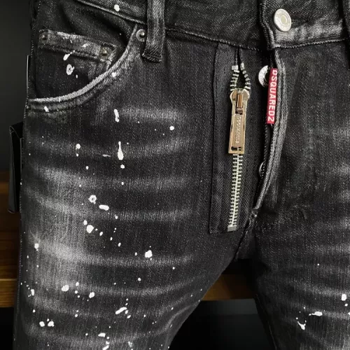 Replica Dsquared Jeans For Men #1368913 $60.00 USD for Wholesale