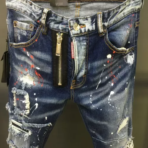 Replica Dsquared Jeans For Men #1368917 $64.00 USD for Wholesale
