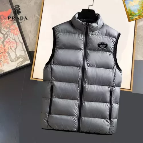 Prada Jackets Sleeveless For Men #1368920 $56.00 USD, Wholesale Replica Prada Jackets